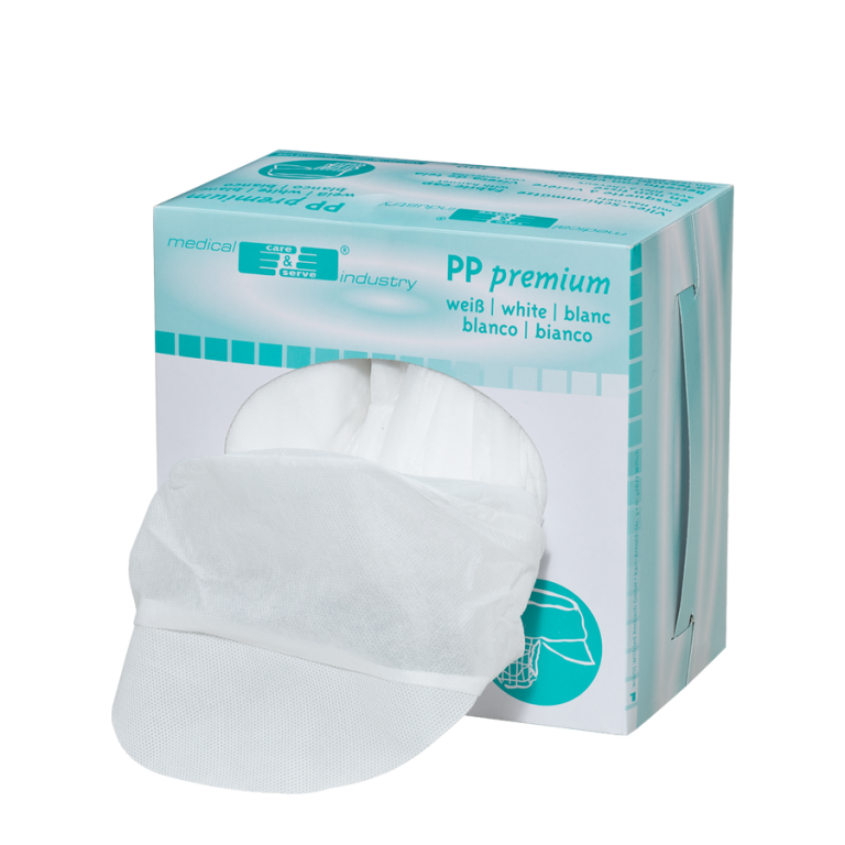 Schirmmütze mit Nackennetz in der Spenderbox | PP | premium Schirmmütze mit Nackennetz in der Spenderbox | PP | premium
