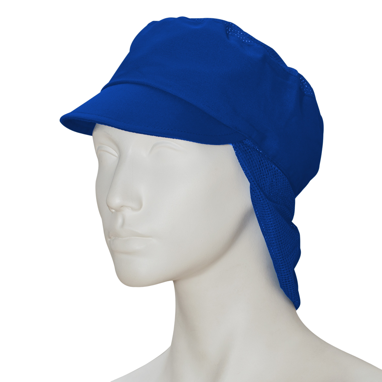 Schirmhaube mit Nackennetz waschbar im Polybeutel | Polyester/Baumwolle | professional