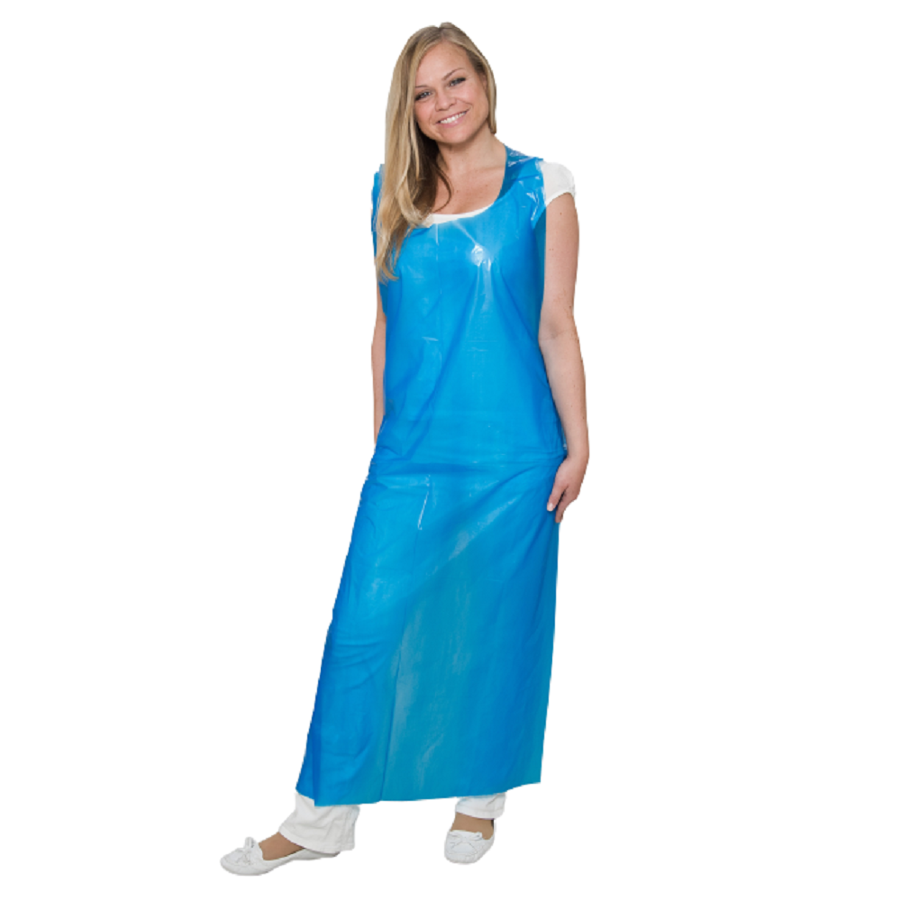 Einweg-Schürze 75 x 120 cm geblockt | PE | professional Einweg-Schürze 75 x 120 cm geblockt | PE | professional